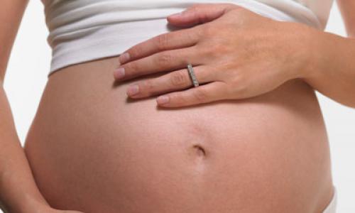 Как растет живот во время беременности